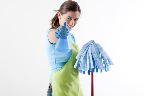 Professional upholstery cleaning in a Gants Hill living room